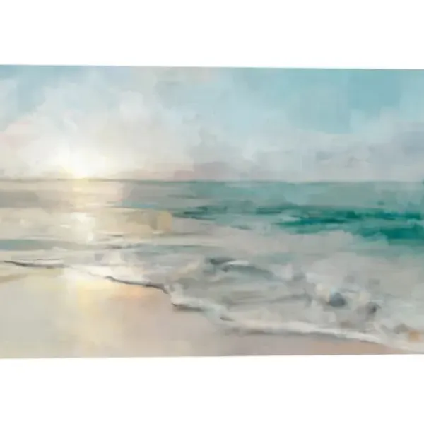 Canvas Art-Kirkland's Home Coastal Retreat Canvas Art Print, 36X24 In. Blue/Green
