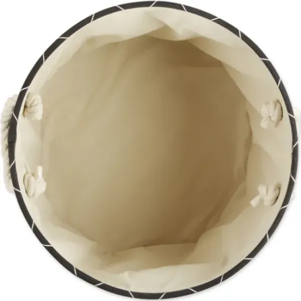 Baskets & Boxes-Kirkland's Home Coastal Wire And Wood Baskets, Set Of 2 Tan/Black