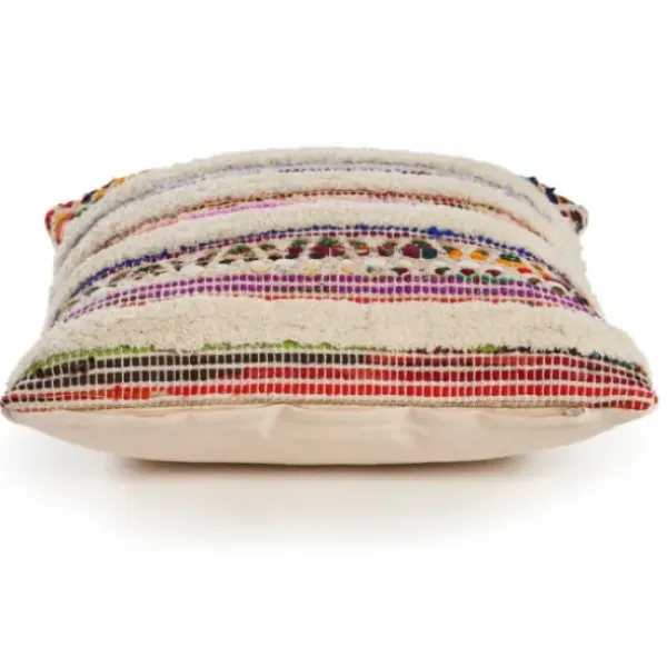 Pillows-Kirkland's Home Color Chevron Striped Pillow Multi