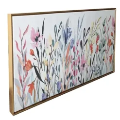 Framed Art-Kirkland's Home Colorful Wildflowers Framed Art Print Multi