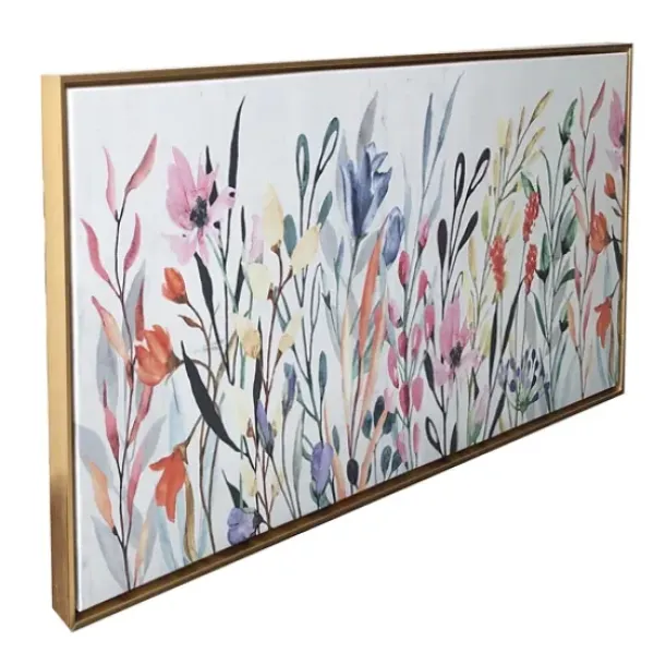 Framed Art-Kirkland's Home Colorful Wildflowers Framed Art Print Multi