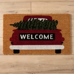 Doormats-Kirkland's Home Come Back With Tacos Doormat Tan/Black/Red