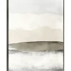 Canvas Art-Kirkland's Home Common Ground Ii Framed Canvas Art Print Tan