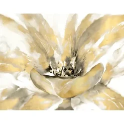 Canvas Art-Kirkland's Home Concerto Luxe Giclee Canvas Art Print Yellow/White