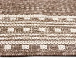 Outdoor Rugs-Kirkland's Home Connected Diamond Outdoor Area Rug, 8X10 Gray
