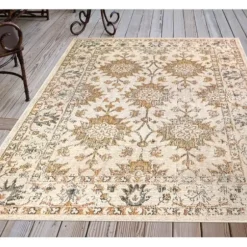 Outdoor Rugs-Kirkland's Home Coral Shibori Outdoor Area Rug, 5X7 Orange