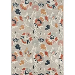 Outdoor Rugs-Kirkland's Home Coral Trellis Indoor/Outdoor Area Rug, 5X7 Pink