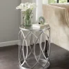 Accent & End Tables-Kirkland's Home Corey Geometric Accent Table Gray