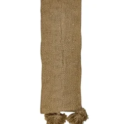 Blankets & Throws-Kirkland's Home Corner Tassel Throw Blanket Tan