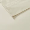 Bed Sheets-Kirkland's Home Cotton Blend Sateen 6-Pc. King Sheet Set Ivory