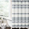 Shower Curtains-Kirkland's Home Cotton Jacquard Shower Curtain Ivory