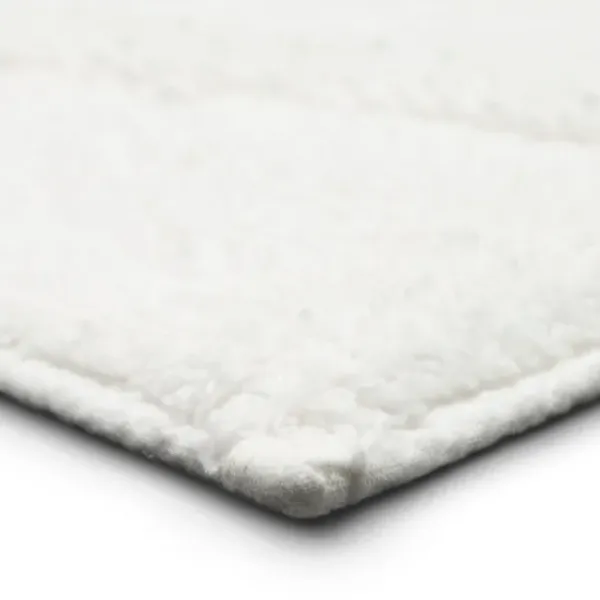 Bathroom Rugs-Kirkland's Home Cotton Tufted Bath Runner With Border Gray
