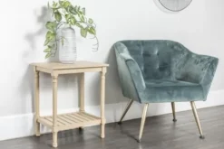 Accent & End Tables-Kirkland's Home Crate Shelf Side Table Tan