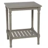 Accent & End Tables-Kirkland's Home Crate Shelf Side Table Gray