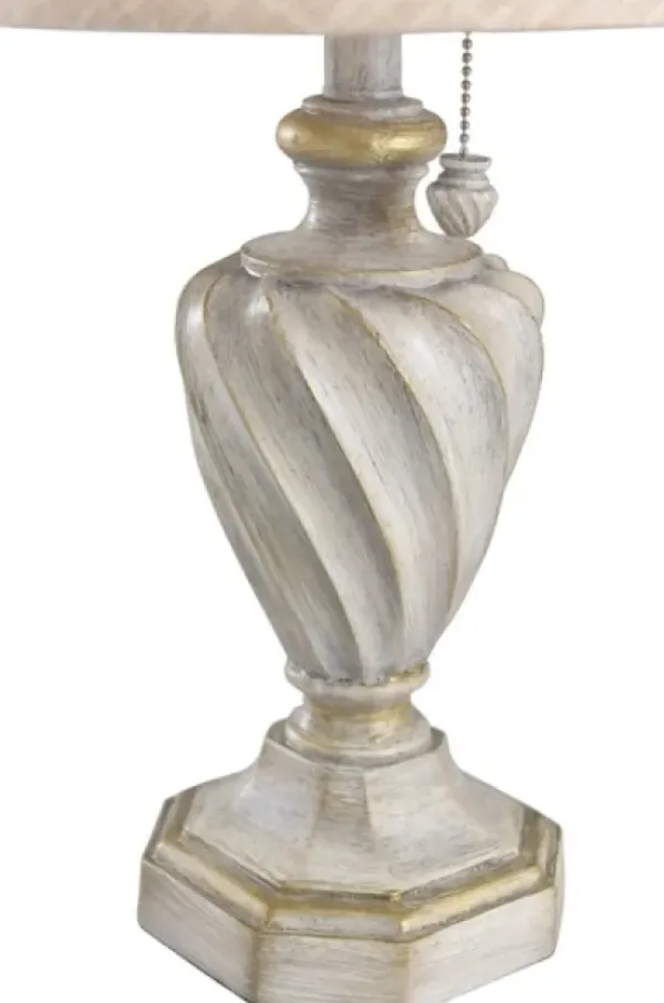 Table Lamps-Kirkland's Home Cream And Off-White Table Lamp Ivory