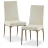 Dining Chairs-Kirkland's Home Cream Bronze Metal Base Dining Chairs, Set Of 2 Ivory