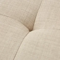 Accent Chairs-Kirkland's Home Cream Button Tufted Upholstered Accent Chair Tan