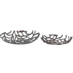 Decorative Trays-Kirkland's Home Cream Moroccan Pattern Tray With Gold Edges White