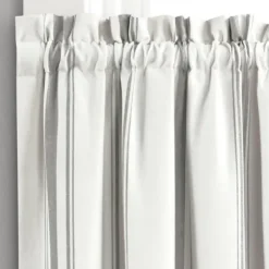 Curtains & Drapes-Kirkland's Home Cream Ogival Sheer Single Curtain Panel, 84 In. Ivory