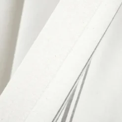 Curtains & Drapes-Kirkland's Home Cream Ogival Sheer Single Curtain Panel, 84 In. Ivory