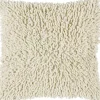Pillows-Kirkland's Home Cream Shag Pillow Ivory