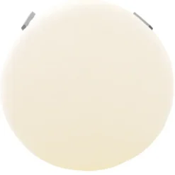 Benches & Ottomans-Kirkland's Home Cream Sherpa Upholstered Metal Ottoman Ivory