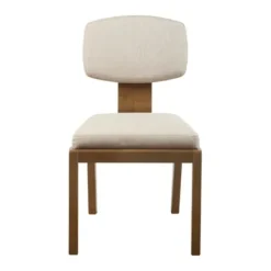 Dining Chairs-Kirkland's Home Cream Square Back Dining Chairs, Set Of 2 Ivory