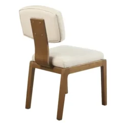 Dining Chairs-Kirkland's Home Cream Square Back Dining Chairs, Set Of 2 Ivory