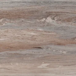 Office Furniture-Kirkland's Home Cream Wood Faux Marble Desk