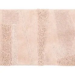 Bathroom Rugs-Kirkland's Home Creme Plush Reversible Cotton Bath Mat, 60 In. Ivory