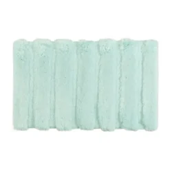 Bathroom Rugs-Kirkland's Home Creme Plush Reversible Cotton Bath Mat, 34 In. Ivory