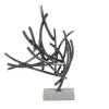 Statues & Figurines-Kirkland's Home Cube Quad Sculptures, Set Of 3 Gold