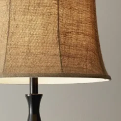 Floor Lamps-Kirkland's Home Curved Emma Floor Lamp Tan