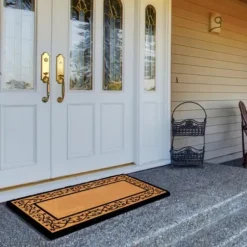 Doormats-Kirkland's Home Dachshund Welcome Doormat Tan/Black