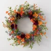 Wreaths-Kirkland's Home Dahlia Mix Wreath Multi