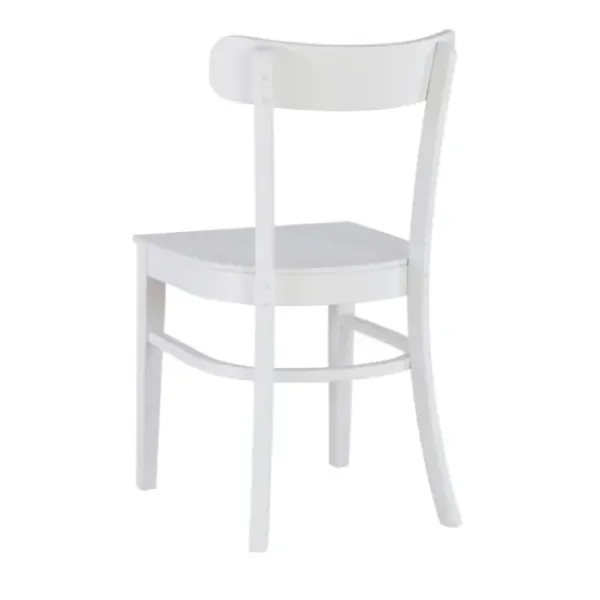 Accent Chairs-Kirkland's Home Daisy Curved Plank 2-Pc. Accent Chair Set White