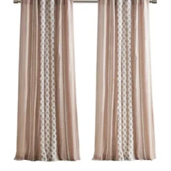Curtains & Drapes-Kirkland's Home Dark Blackout Curtain Panel Set, 108 In. Gray