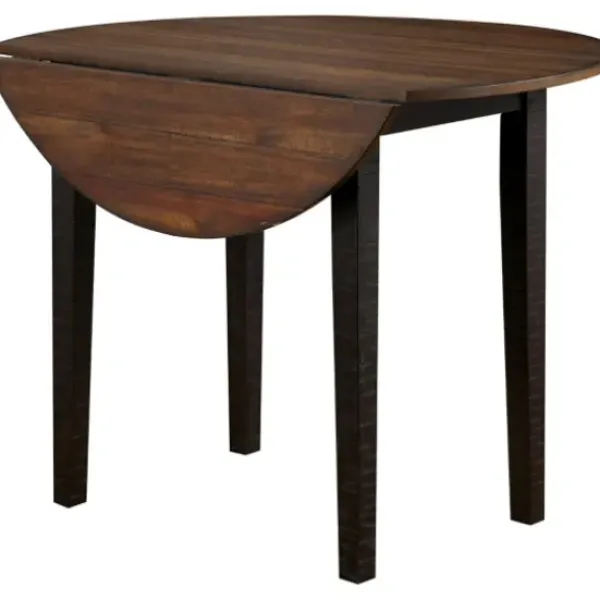 Dining Tables-Kirkland's Home Dark Oak And Walnut 3-Pc. Dining Set Brown