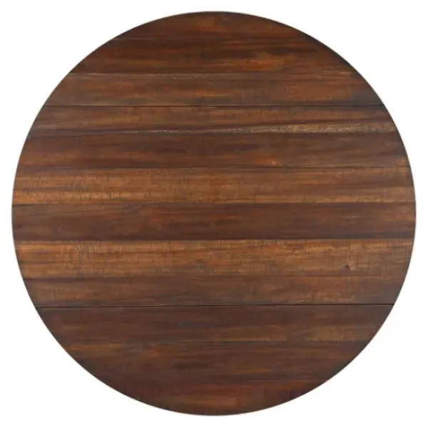 Dining Tables-Kirkland's Home Dark Oak And Walnut 3-Pc. Dining Set Brown