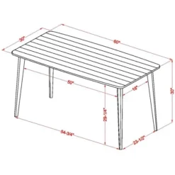 Dining Tables-Kirkland's Home Dark Wood And Metal Dining Table Gray