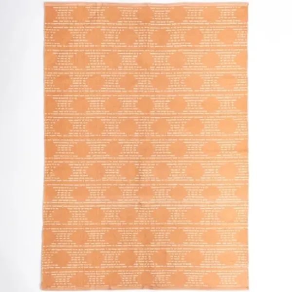 Outdoor Rugs-Kirkland's Home Davon Geometric Striped Outdoor Rug, 8X10 Tan