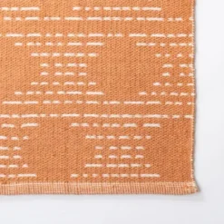 Outdoor Rugs-Kirkland's Home Davon Geometric Striped Outdoor Rug, 8X10 Tan