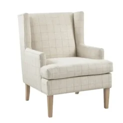 Accent Chairs-Kirkland's Home Decker Martha Stewart Accent Chair Ivory