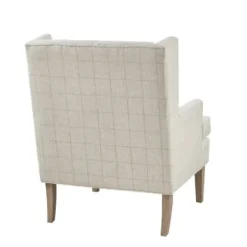 Accent Chairs-Kirkland's Home Decker Martha Stewart Accent Chair Ivory