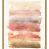 Canvas Art-Kirkland's Home Desert Blooms I Framed Canvas Art Print Pink/Gold