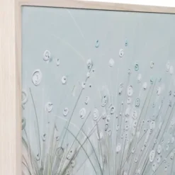 Framed Art-Kirkland's Home Dewdrop Colors Framed Art Print White/Blue/Green/Black