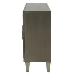 Cabinets & Sideboards-Kirkland's Home Dietrich Wood 4-Door Sideboard Gray