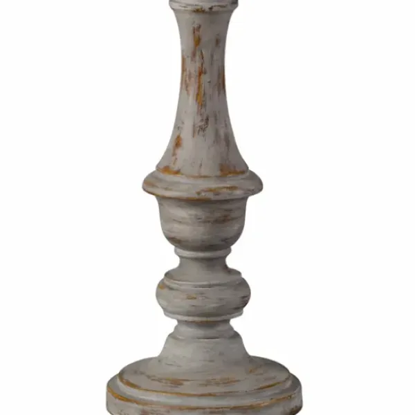 Buffet Lamps-Kirkland's Home Distressed And Gold Buffet Lamps, Set Of 2 Gray