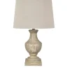 Table Lamps-Kirkland's Home Distressed Brown Table Lamp Ivory