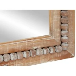 Decorative Mirrors-Kirkland's Home Distressed Brown Wooden Frame Wall Mirror